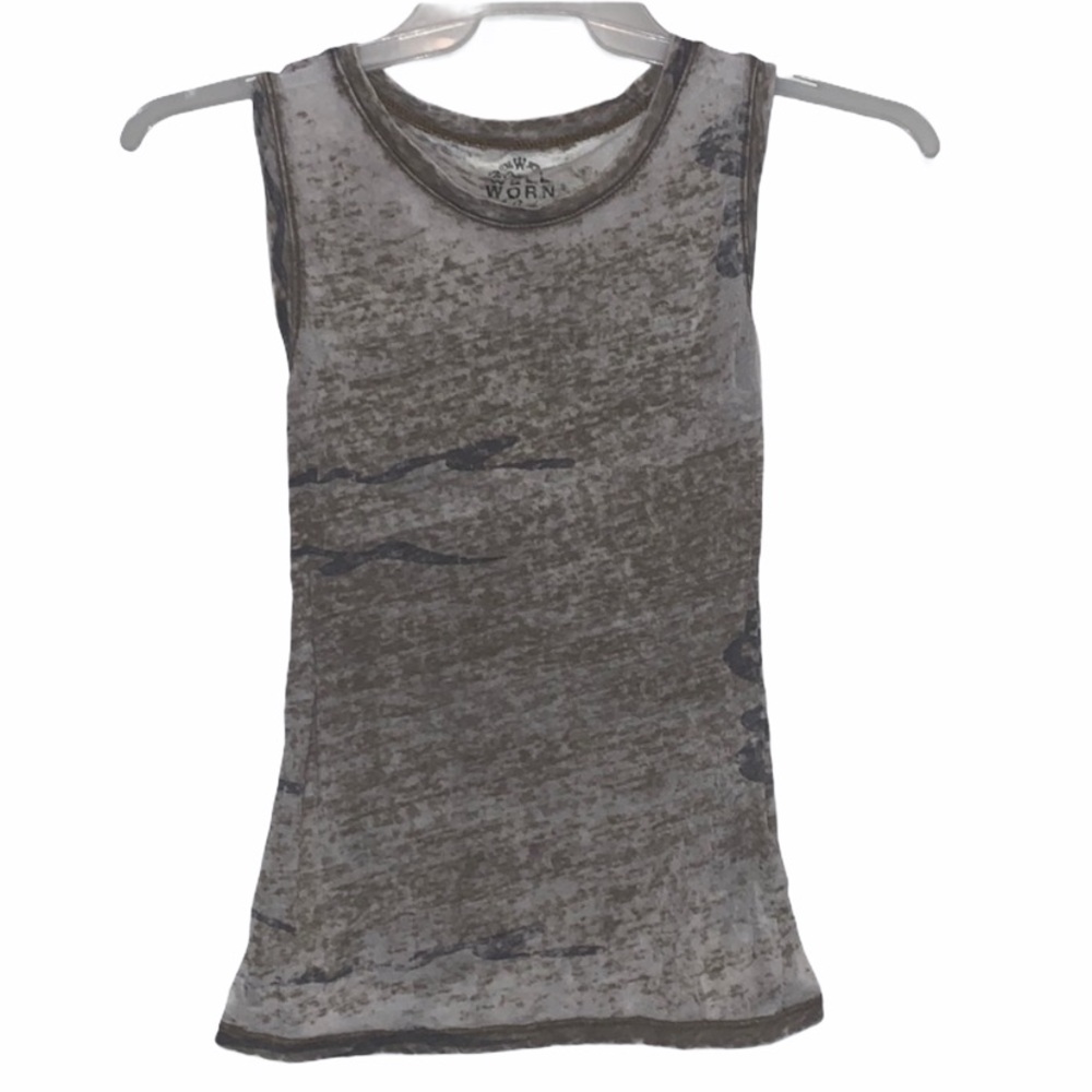 WELL WORN - Army/camo print tank